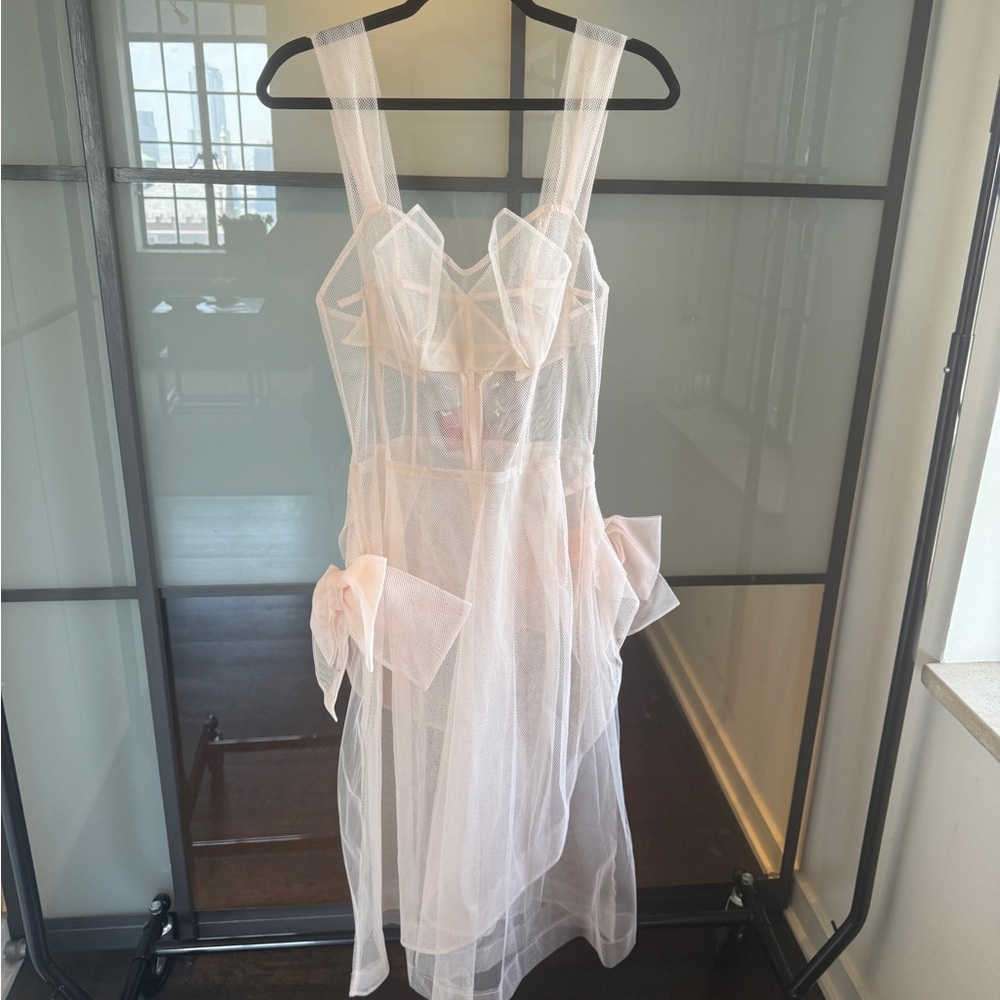 Maison Margiela Pale Pink Tulle dress - Picture 3 of 15
